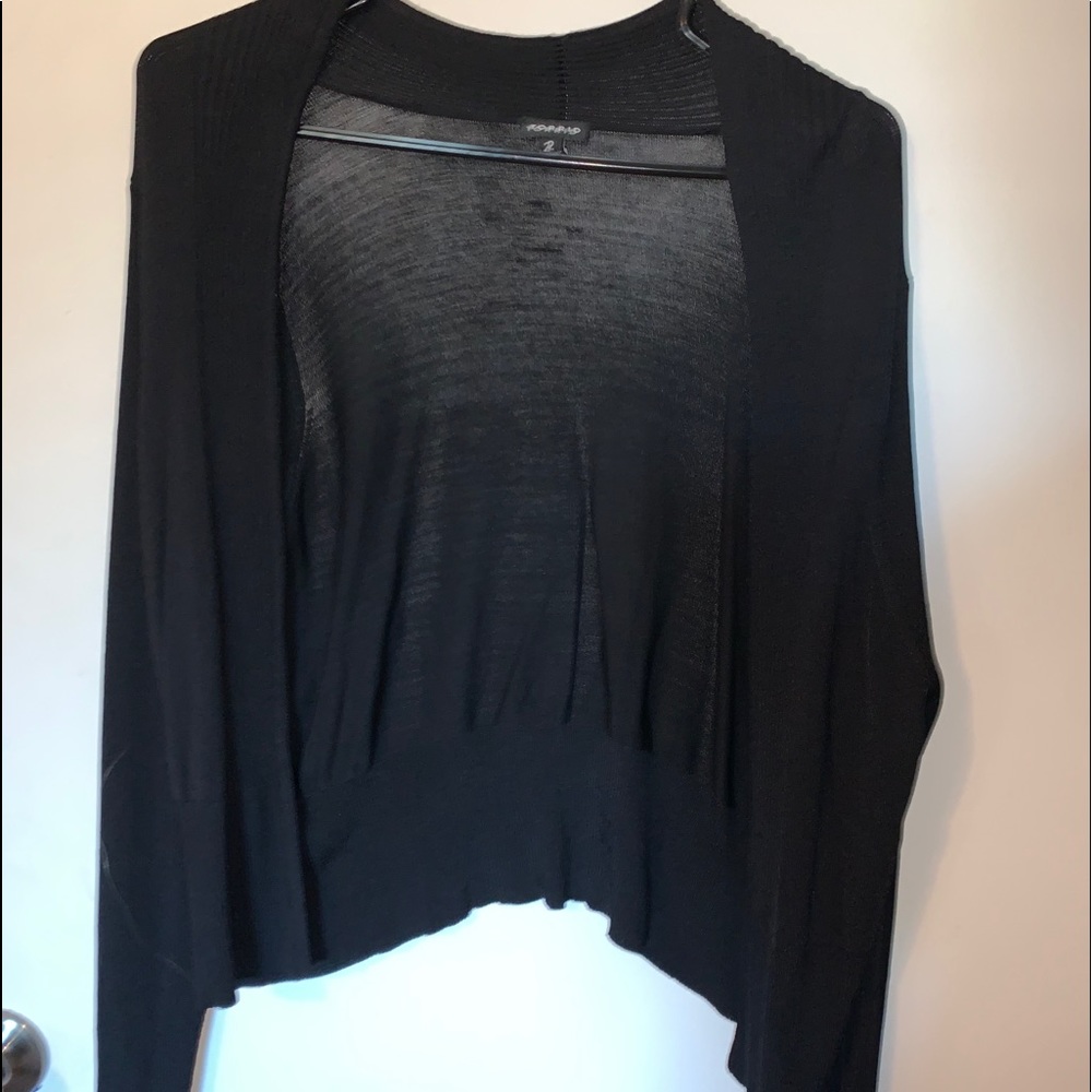 Torrid Size 2 Black Cardigan